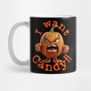 Candy Crazed Pumpkin Mug